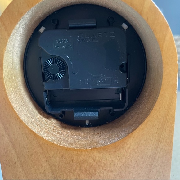 Wooden Inspirational desk clock with Quote Used. See photos for condition. - Picture 9 of 13